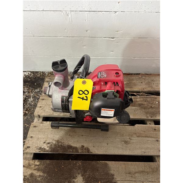 4 Stroke gas power water pump