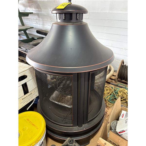 Enclosed fireplace, as new