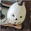 Image 4 : Blow mold pumpkin, Colman propane light & tanks, 12- Volts post top lights