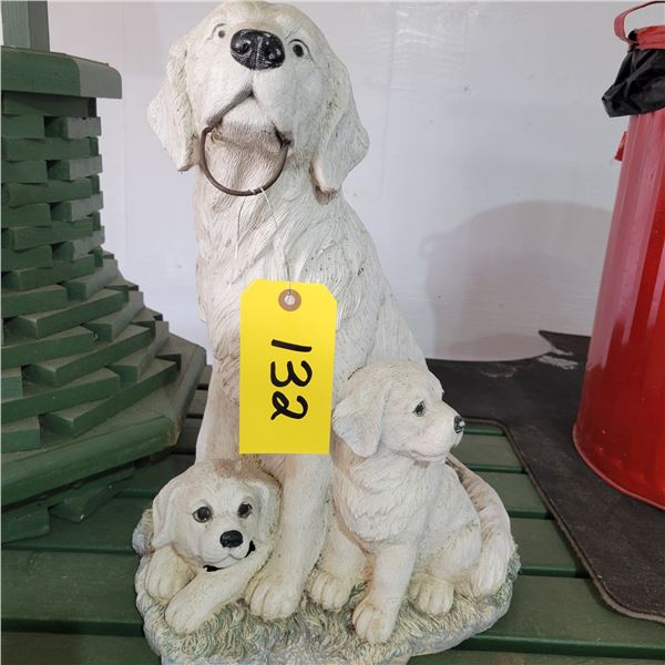 Ceramic dog ornament