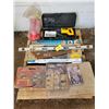 Image 1 : DeWalt elec. Sawzall, 236 pc rotary tool kit, level & newer tool items