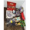 Image 1 : Pallet of tools, comb. Wrenches, tool boxes, air hammer set, hex set, rotary tool kit, 2- steering w