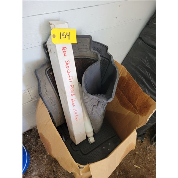 New shock & floor mat for 2008 Dodge