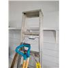 Image 4 : Alum. Step ladder & 3- snow shovels