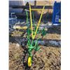 Image 2 : Antique garden cultivator, painted JD colors