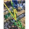 Image 8 : Antique garden cultivator, painted JD colors