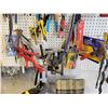 Image 5 : Shop vac., & misc. tools etc. on peg board (peg board does not sell) Bring your own Pails and/or Box