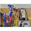 Image 4 : Large qty of tools and misc. On peg board (peg board does not sell) Bring your own Pails and/or Boxe