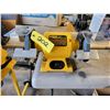 Image 1 : DeWalt bench grinder selling c/w folding table