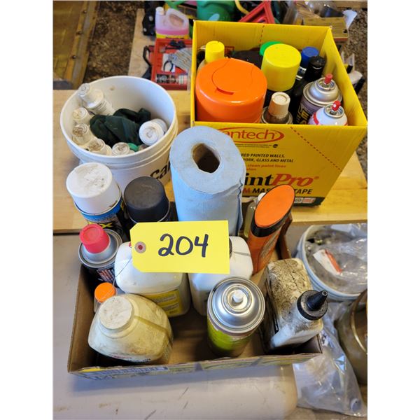 Various sprays & oils