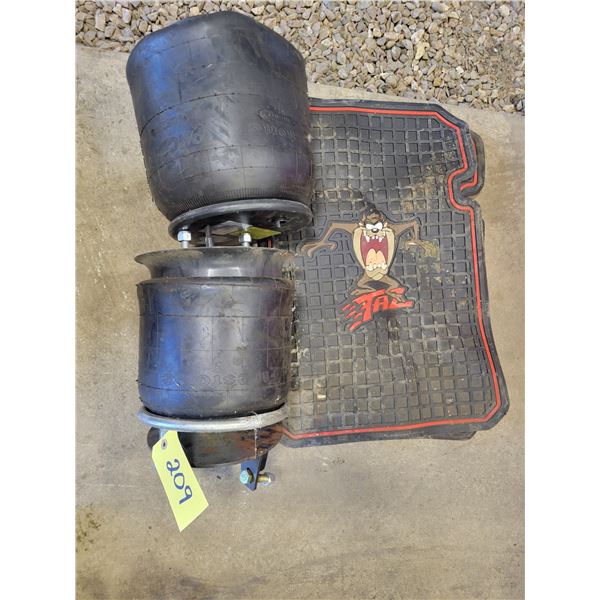 2- air bags & 2- floor matts