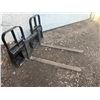 Image 1 : 48 in. Skidsteer forks. Forks must stay until Thursday April 24th 5pm