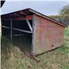 Image 1 : Calf shelter c/w metal clad roof (J), Buyer responsible to Load
