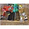 Image 1 : Tool boxes, lights, watering cans, booster cables and misc.