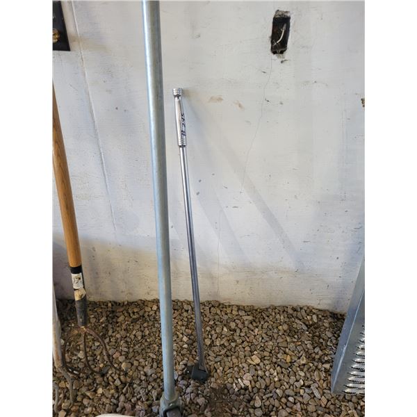 Hand-crank & 3/4 inch flex bar