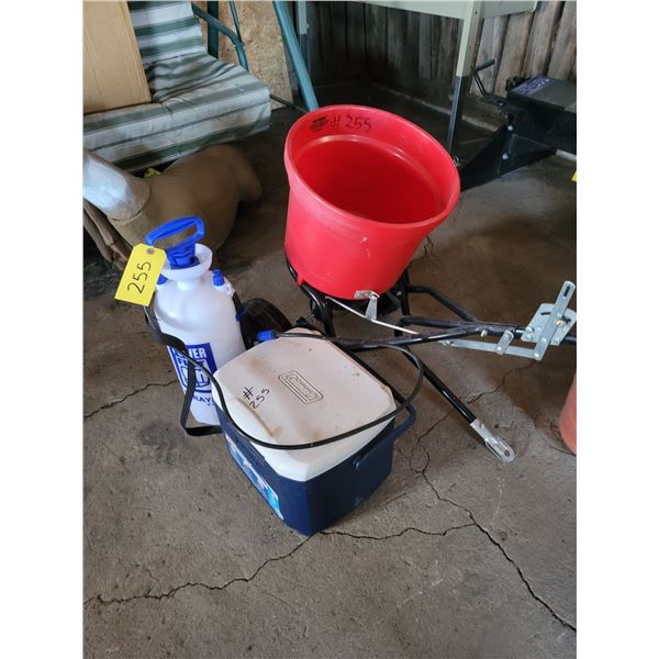 Broadcaster , sprayer & cooler