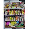 Image 2 : 2- Fish tackle boxes c/w fish tackle