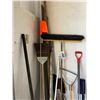 Image 3 : Shovels, brooms etc. in the corner
