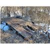 Image 1 : Old skidoo trailer, Farm use only