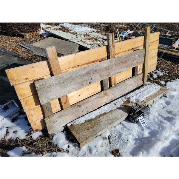 12-Volt winch used for loading wild game etc.