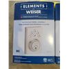 Image 2 : (Selling all together) 2- Weiser elec. Keypad deadbolts, as new