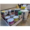 Image 4 : Qty of various paints & painting supplies