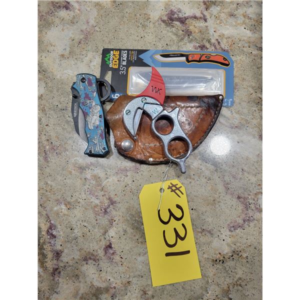 Gutting tool & Wa-Teck knife