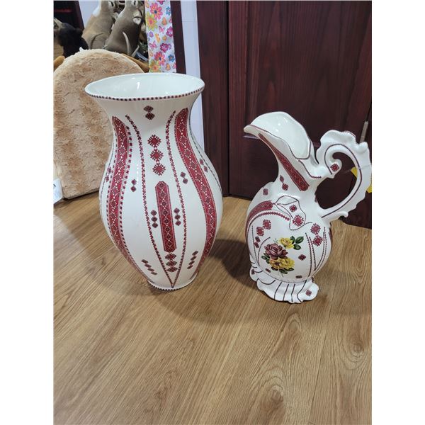 Vase & Pitcher