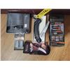Image 2 : Browning folding saw & Browning hunting knife, knife sharpener, wild-lite knife set, organizer & wat