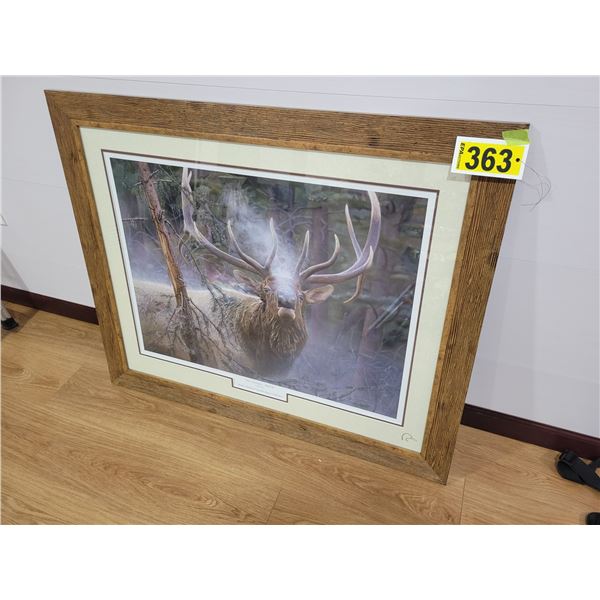 Close Encounter Bull ELK by Jay Kemp