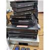 Image 2 : Qty of VHS/DVD players, remotes, AV cords etc.