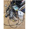Image 3 : Qty of VHS/DVD players, remotes, AV cords etc.