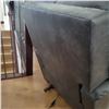 Image 2 : Lazy Boy powered black leatherette Lounging chair c/w remote