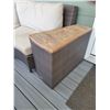 Image 4 : Corner patio set c/w 2- end tables & storage