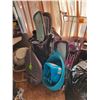 Image 1 : Qty of Baby furniture, booster seat, high chair, play pen, umbrella stroller, swinging seat, daybed 
