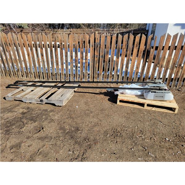 2- Lift Master auto door openers for 8 ft doors, working order