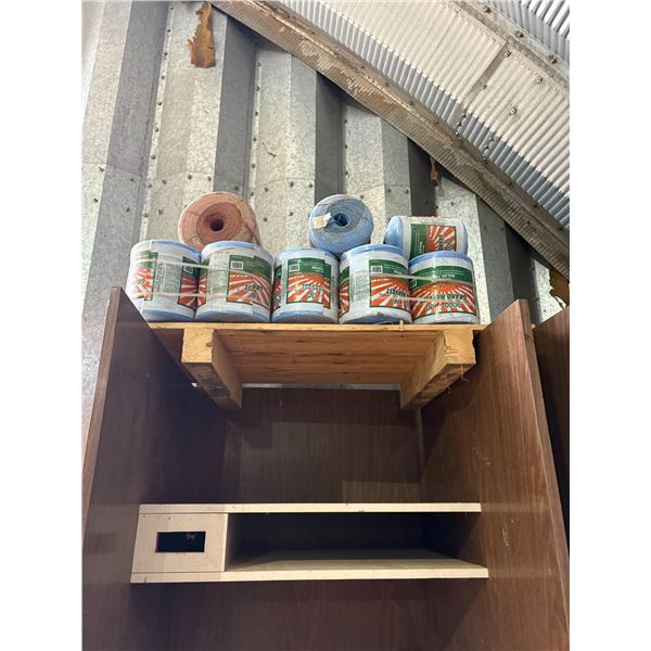 (Selling all together) Approx. 19-  rolls of poly baler twine