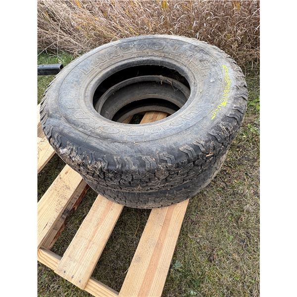 2- LT 235/85R16 M+S tires