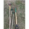 Image 1 : Fork, rake & 2- hoes