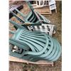 Image 1 : Green plastic chairs, white plastic chairs & misc.