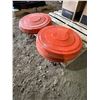 Image 2 : (Selling all together) 10- Orange bin covers