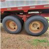 Image 7 : 1997 Doepker 38 ft. Tandem grain trailer, V.G. 11Rx24.5 tires, Spring Suspension, elec. roll tarp, S