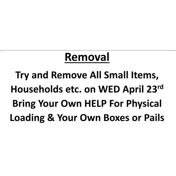 REMOVAL: