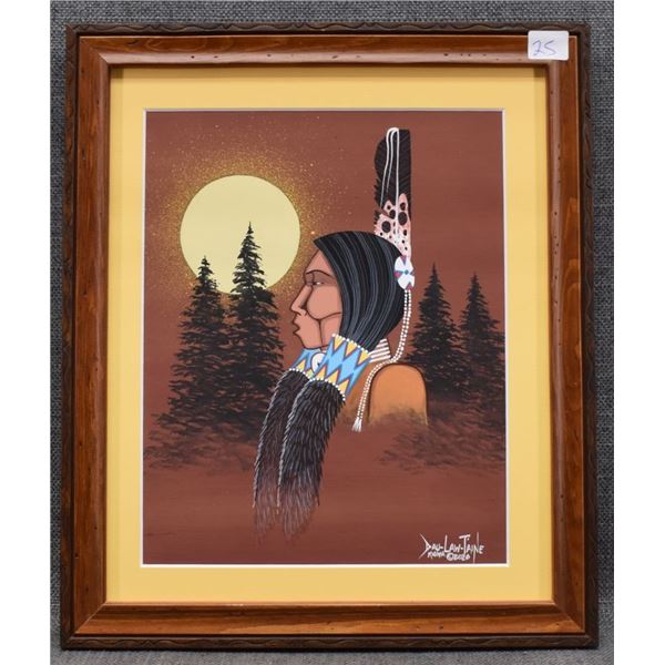 KIOWA PAINTING ( DARWIN TSOODLE)