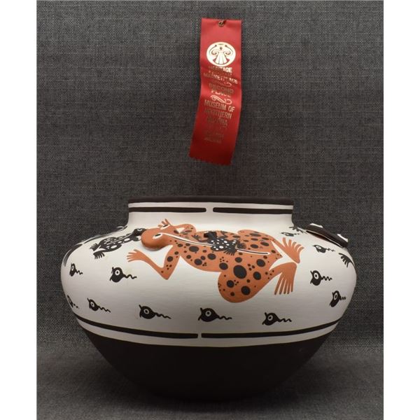 ZUNI POTTERY BOWL (EILEEN YATSATTIE)