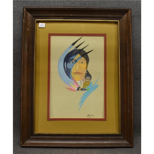 CHOCTAW PAINTING (GARY WAYLON)