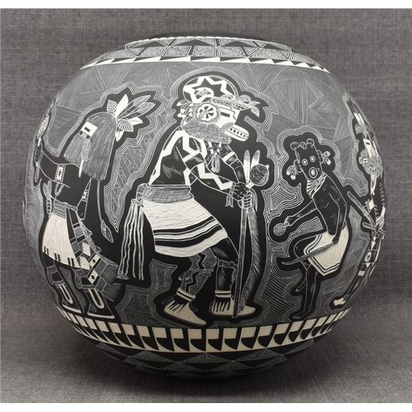 ACOMA CERAMIC OLLA  (SHDIYA'ARAITS'A)