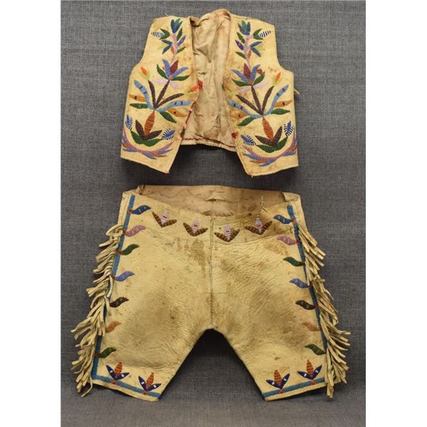 SANTEE SIOUX CHILD'S OUTFIT