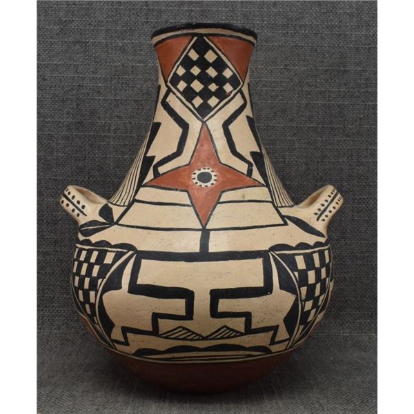 DECORATIVE POTTERY VASE