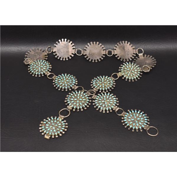 ZUNI LINK CONCHO BELT